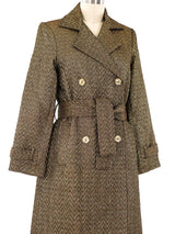 Metallic Herringbone Brocade Suit Suit arcadeshops.com