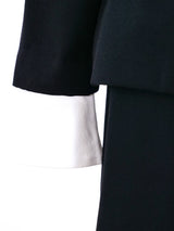 Chanel Pleated Wool Coat Dress Dress arcadeshops.com