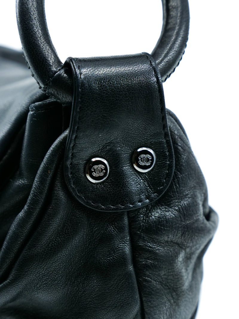 Chanel Ring Handle Logo Flap Shoulder Bag Accessory arcadeshops.com