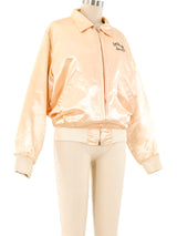 1970's Radio City Music Hall Satin Souvenir Jacket Jacket arcadeshops.com