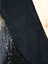 Whiting and Davis Black Chainmail Vest Top arcadeshops.com