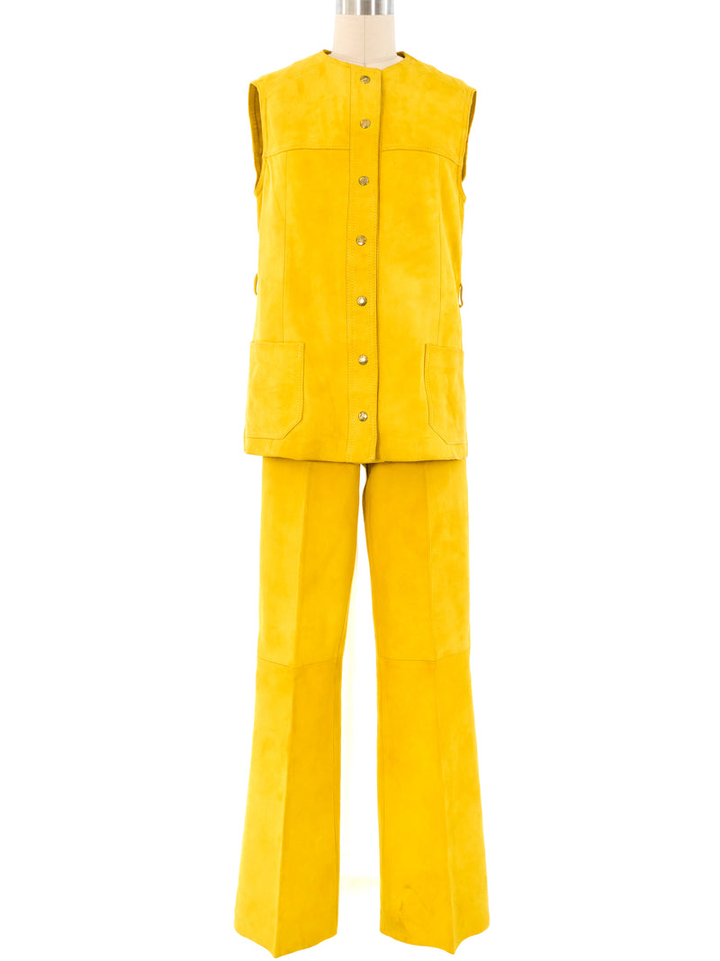 Mod Suede Suit Suit arcadeshops.com