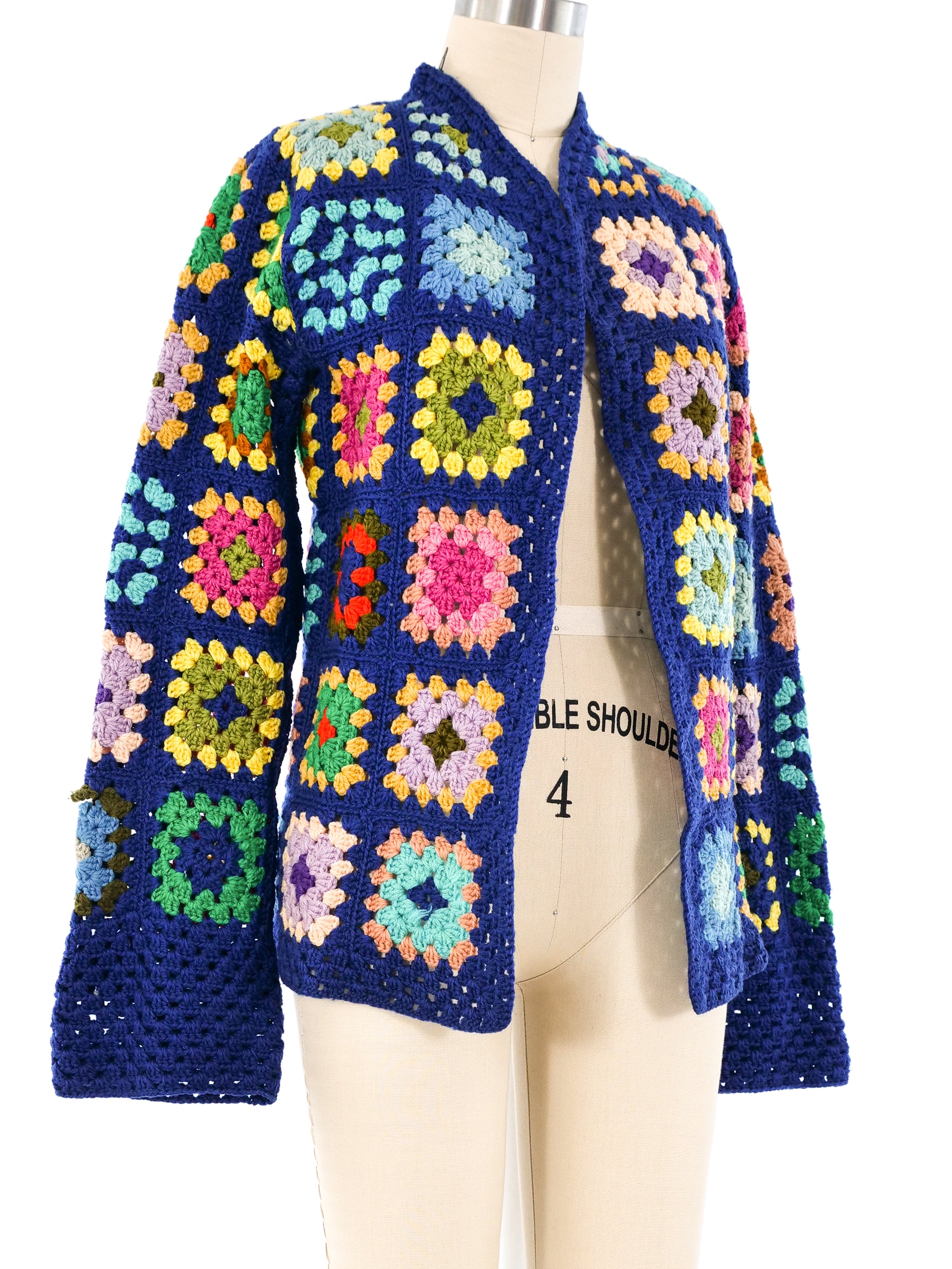 Granny Square Crochet Jacket