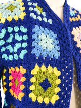 Granny Square Crochet Jacket Jacket arcadeshops.com