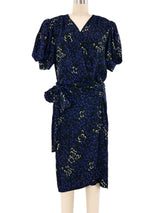 Yves Saint Laurent Floral Wrap Dress Dress arcadeshops.com