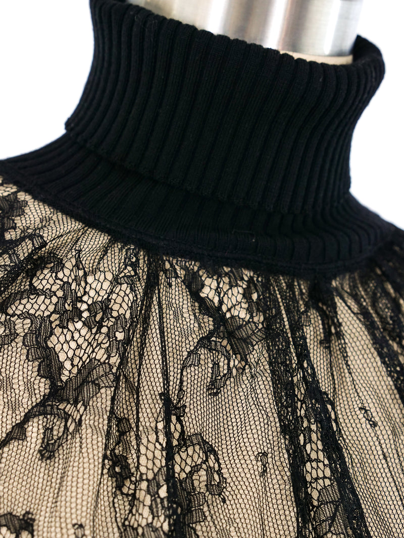 Jean Paul Gaultier Lace Sweater Dress Dress arcadeshops.com