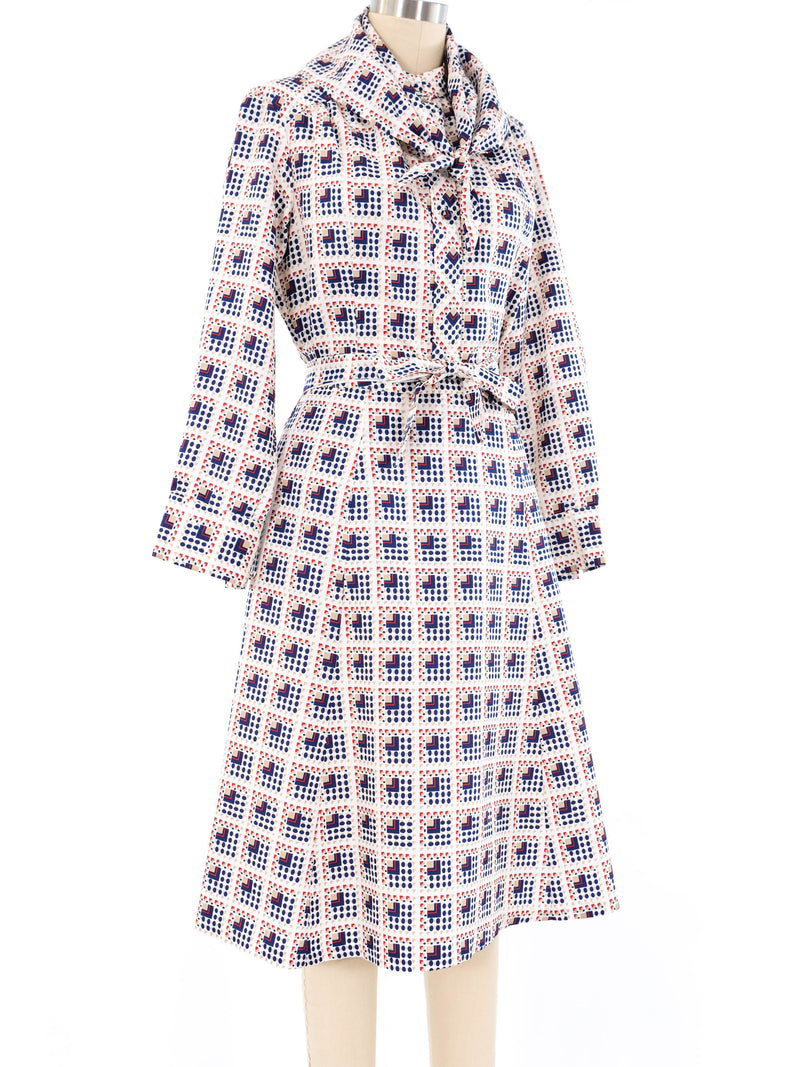 Lanvin Geometric Printed Skirt Ensemble Suit arcadeshops.com