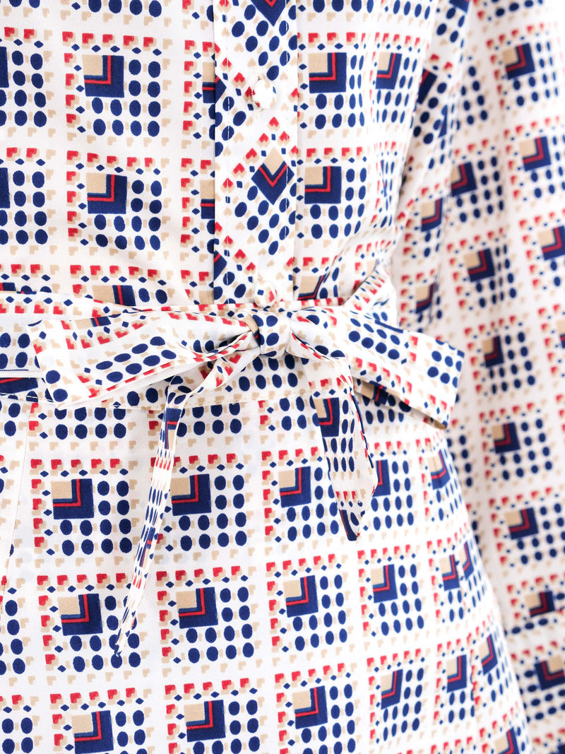 Lanvin Geometric Printed Skirt Ensemble Suit arcadeshops.com