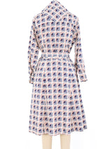 Lanvin Geometric Printed Skirt Ensemble Suit arcadeshops.com