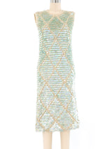 Paillette Knit Midi Dress Dress arcadeshops.com
