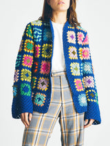 Granny Square Crochet Jacket Jacket arcadeshops.com