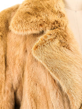 Bill Blass Honey Mink Coat Outerwear arcadeshops.com