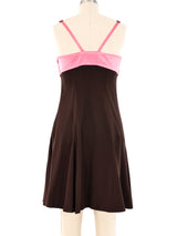 Christian Lacroix Colorblock Mini Dress Dress arcadeshops.com