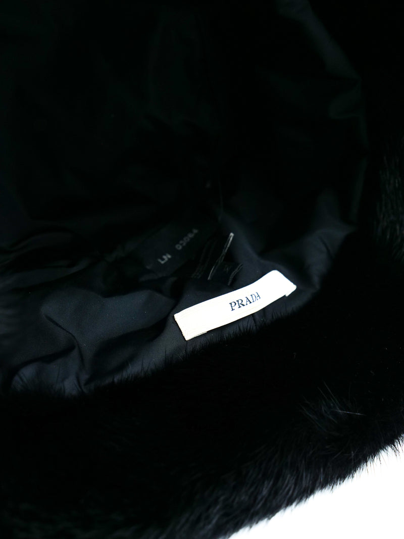 Prada Mink Bucket Hat Accessory arcadeshops.com