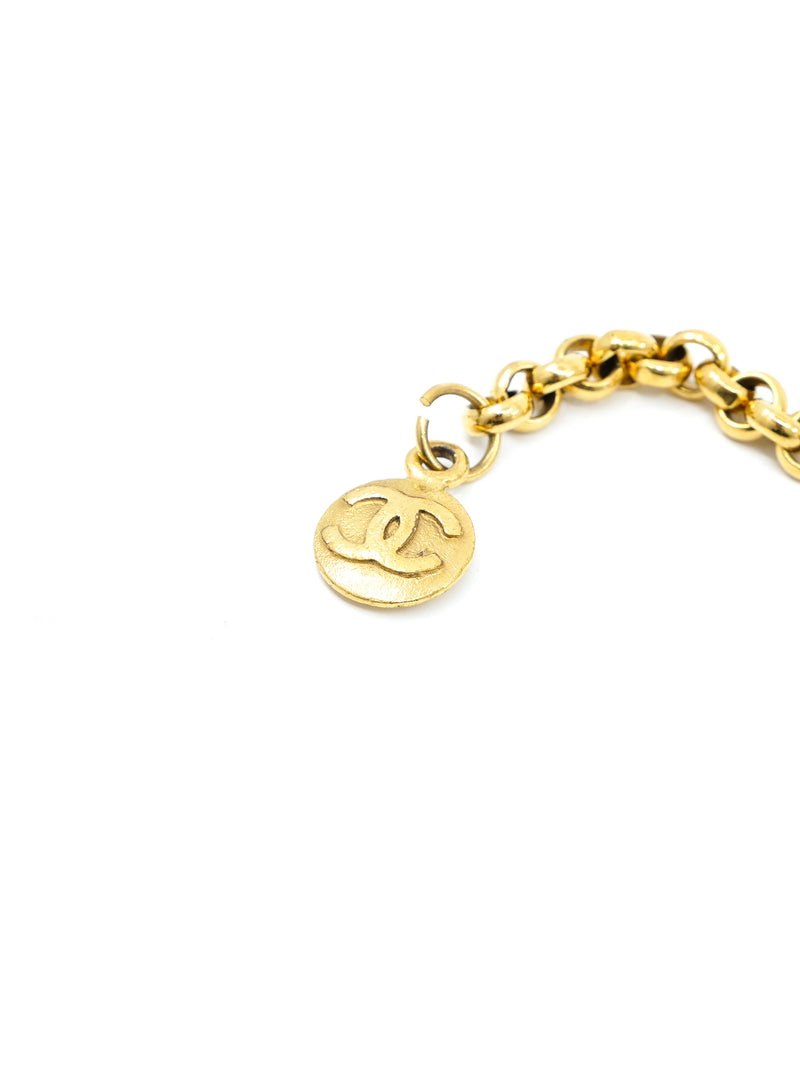 Chanel Logo Embossed Chain Belt Accessory arcadeshops.com