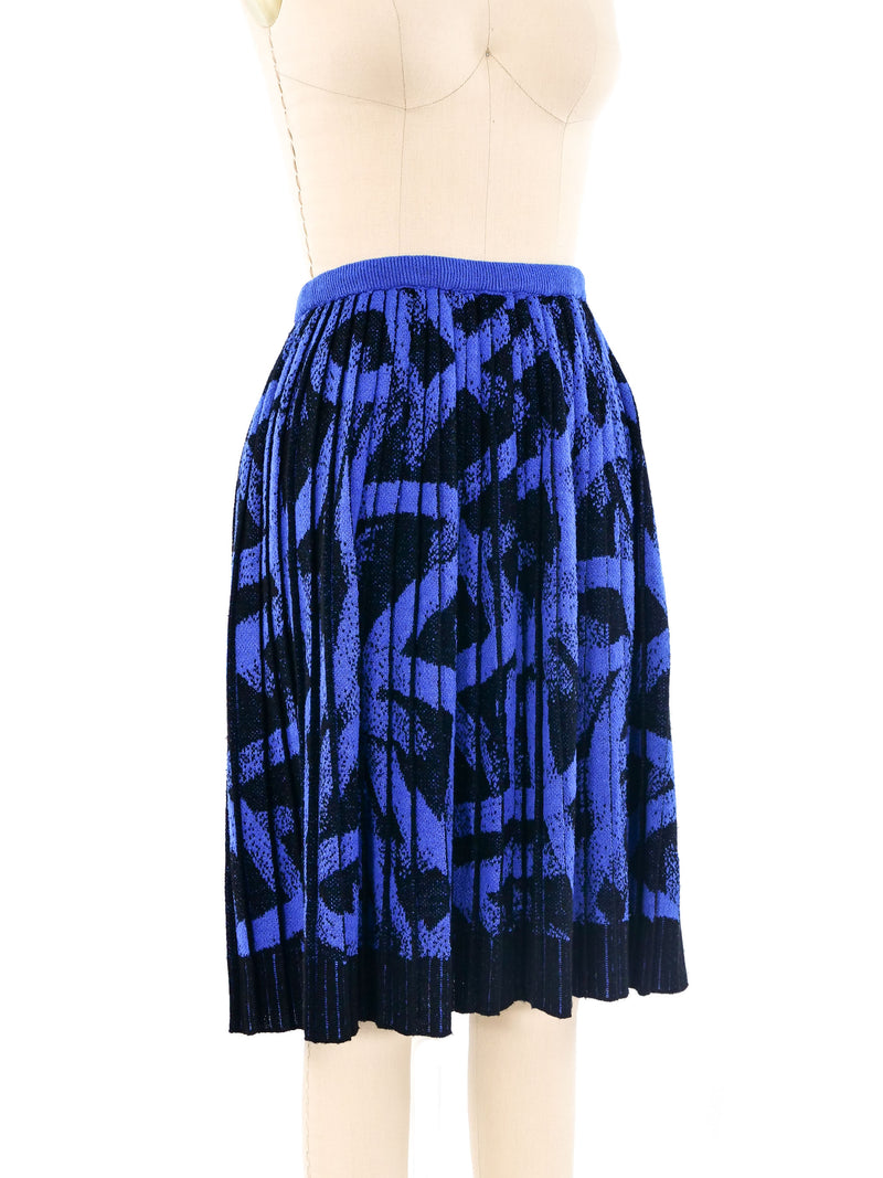 Missoni Pleated Knit Skirt Bottom arcadeshops.com