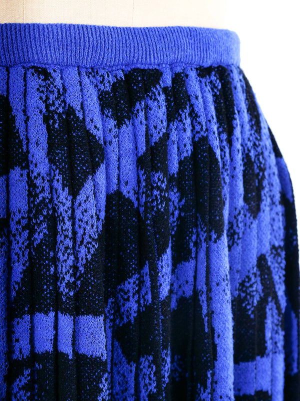 Missoni Pleated Knit Skirt Bottom arcadeshops.com
