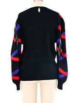 Angora and Silk Knit Sweater Top arcadeshops.com
