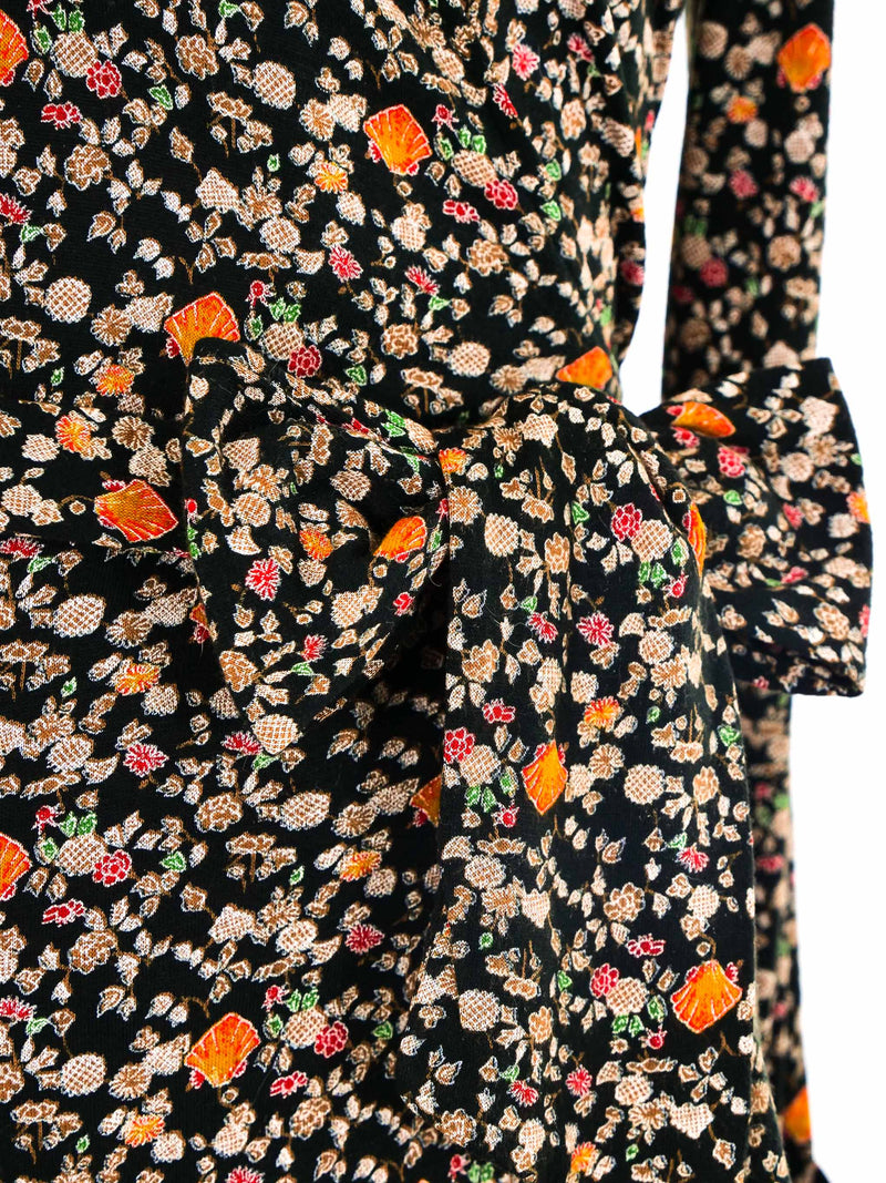 Diane von Furstenberg Ditsy Floral Printed Wrap Dress Dress arcadeshops.com