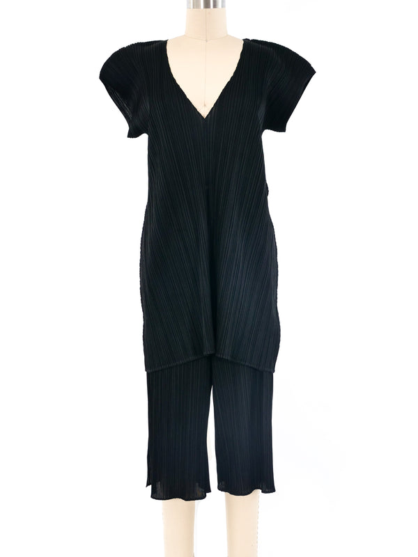 Issey Miyake Pleats Please Plisse Ensemble Suit arcadeshops.com