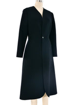 Pauline Trigere Black Evening Coat Jacket arcadeshops.com