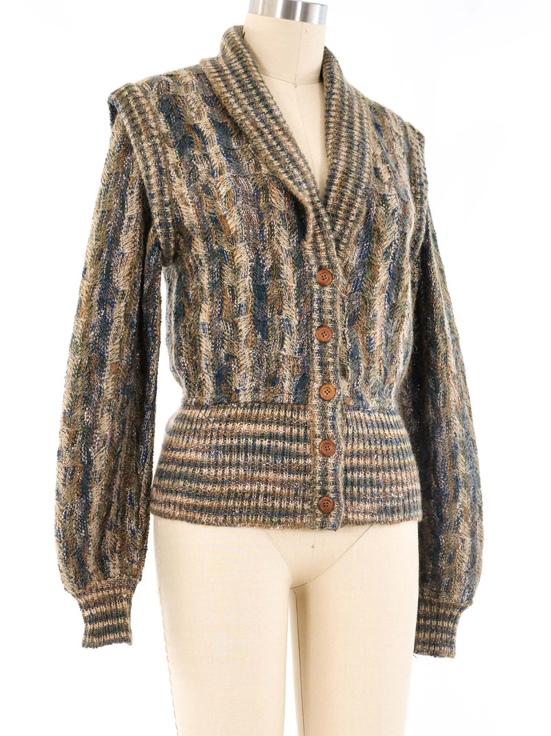 Missoni Striped Knit Cardigan Jacket arcadeshops.com