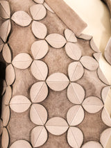 Oscar de la Renta Dimensional Floral Leather Coat Jacket arcadeshops.com