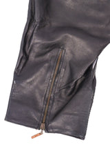 Roberto Cavalli Leather Bike Shorts Bottom arcadeshops.com