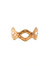 Hammered Copper Cutout Choker Accessory arcadeshops.com
