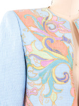 Mary McFadden Art Nouveau Printed Jacket Jacket arcadeshops.com