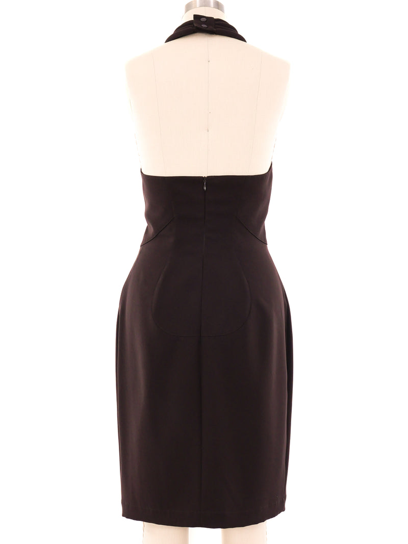 Thierry Mugler Rope Collar Dress Dress arcadeshops.com