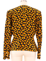Yves Saint Laurent Floral Printed Jacket Jacket arcadeshops.com