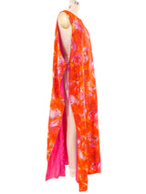 Floral Wrap Tank Dress Dress arcadeshops.com