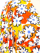 Givenchy Electric Daisy Print Wrap Top Top arcadeshops.com