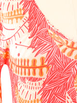 Stephen Burrows Lettuce Hem Jersey Dress Dress arcadeshops.com