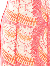 Stephen Burrows Lettuce Hem Jersey Dress Dress arcadeshops.com