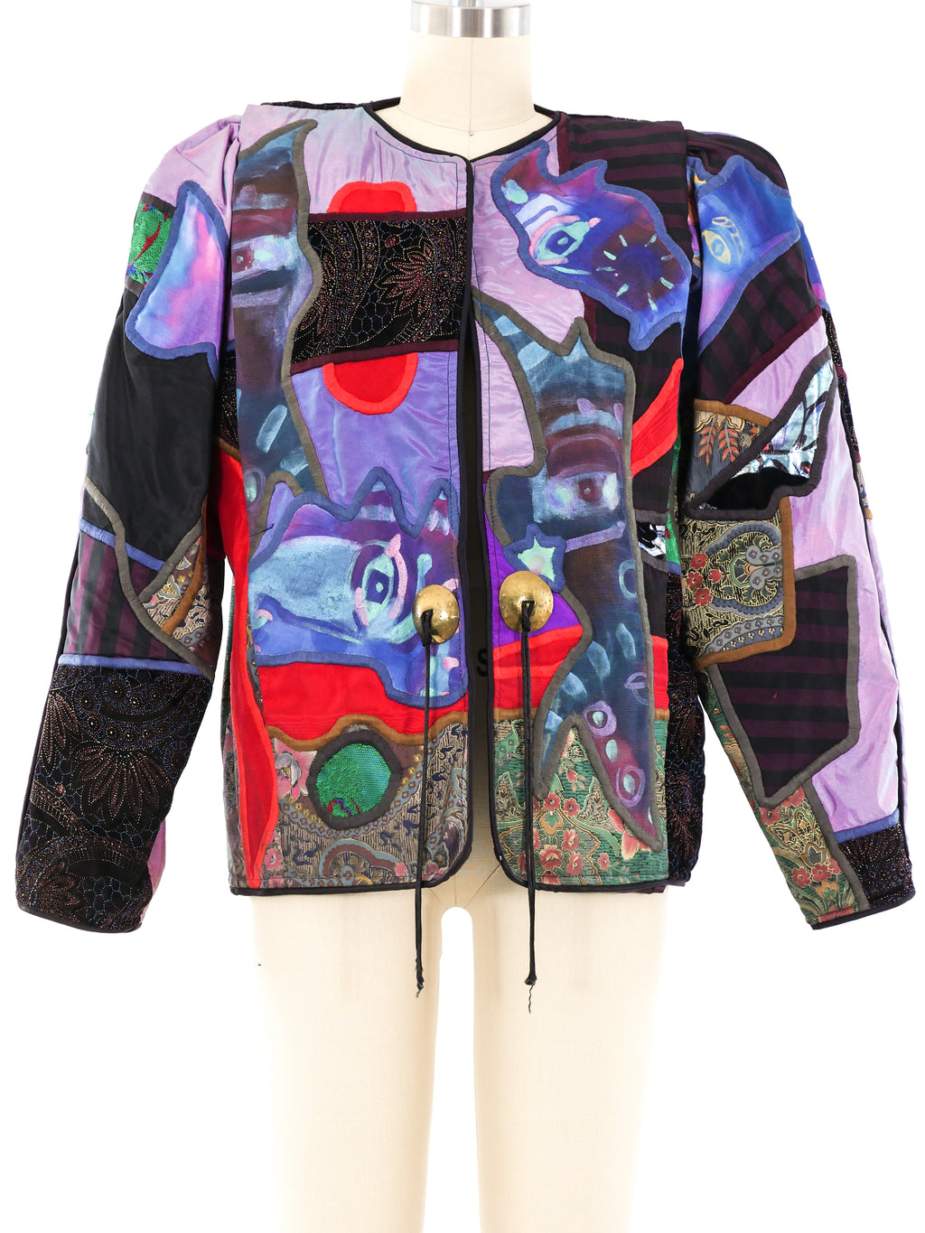 Judith Roberts Art to Wear Patchwork Jacket