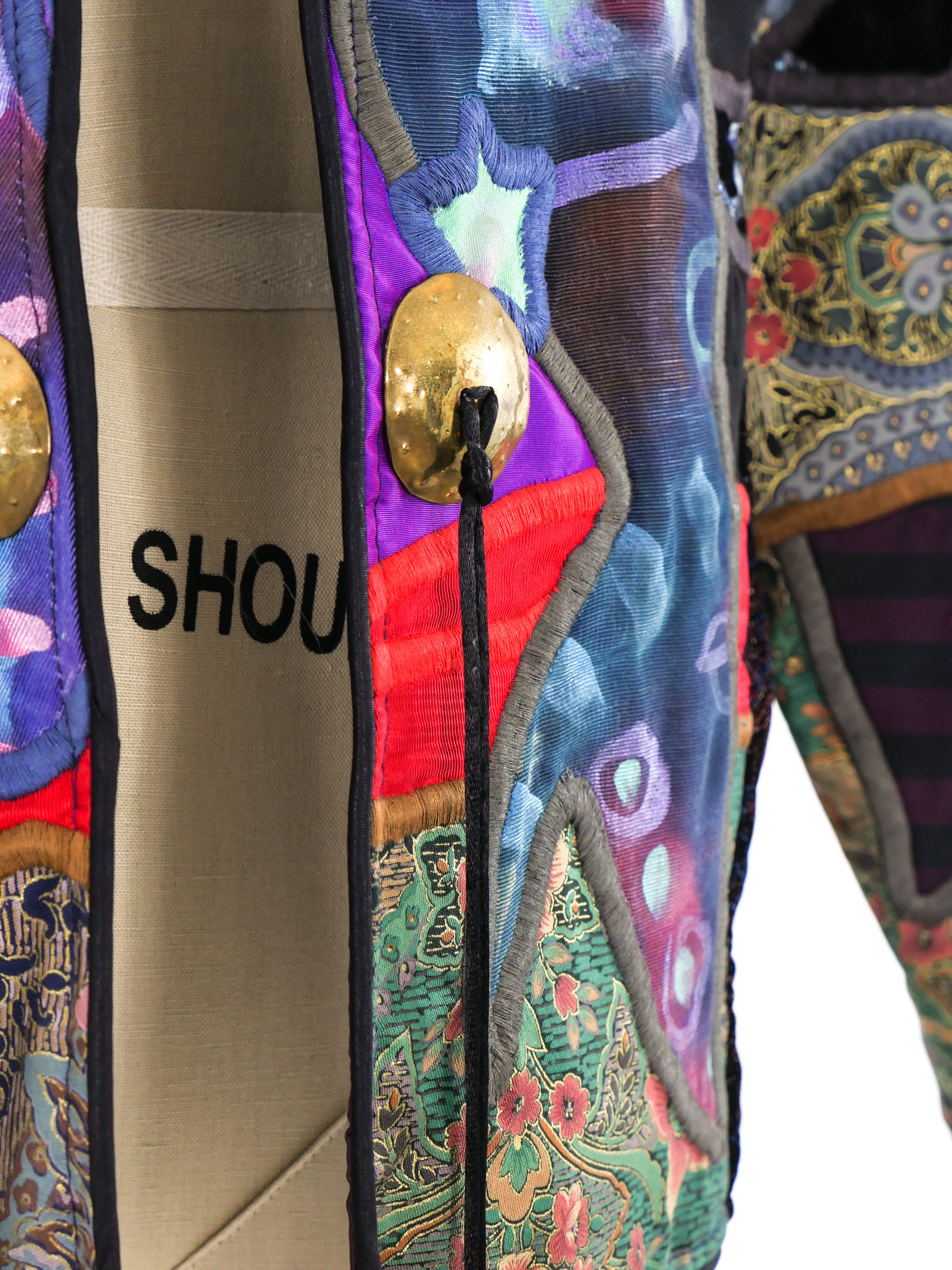 Judith Roberts Art to Wear Patchwork Jacket Judith Roberts Art to Wear Patchwork Jacket