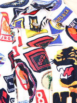 Christian Lacroix Patch Printed Denim Jacket Jacket arcadeshops.com