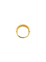 Rhinestone Accented Goldtone Bangle Accessory arcadeshops.com