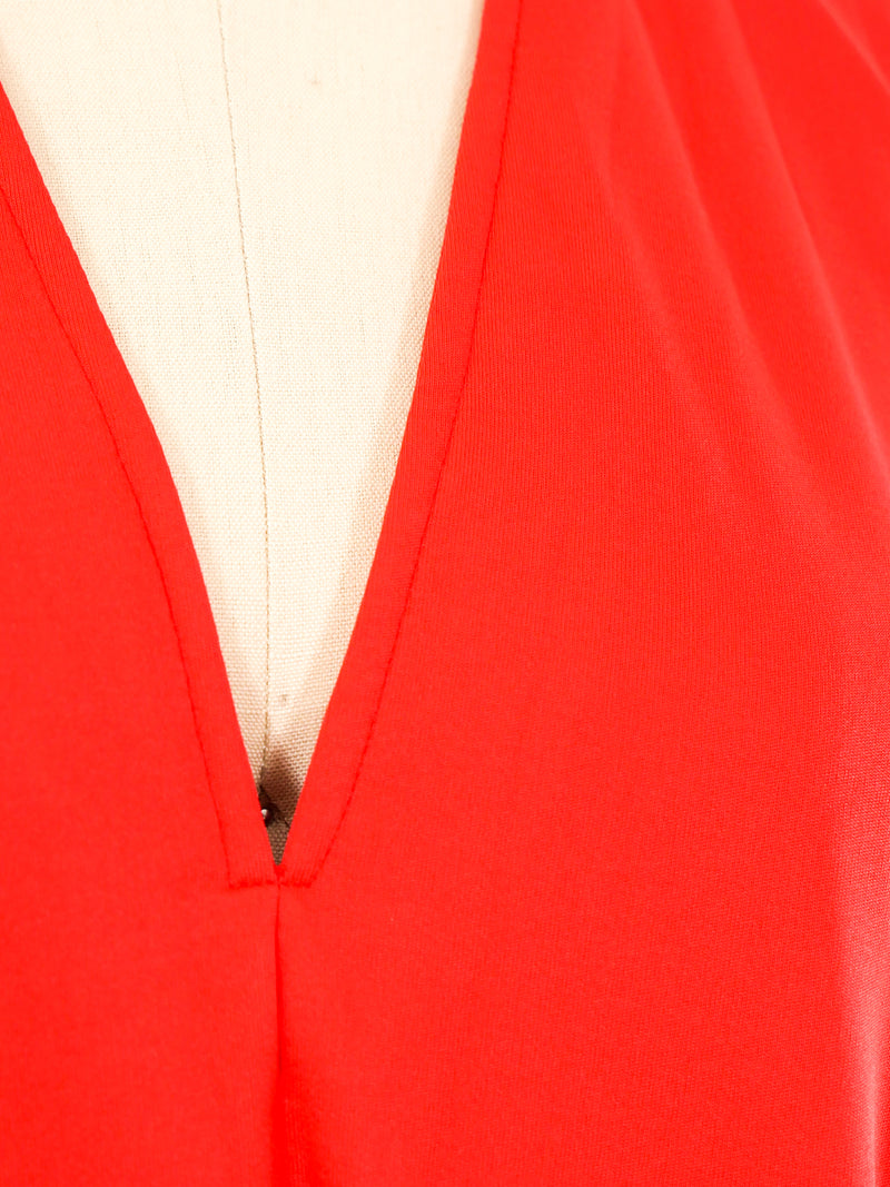 Halston IV Red Jersey Caftan Dress arcadeshops.com