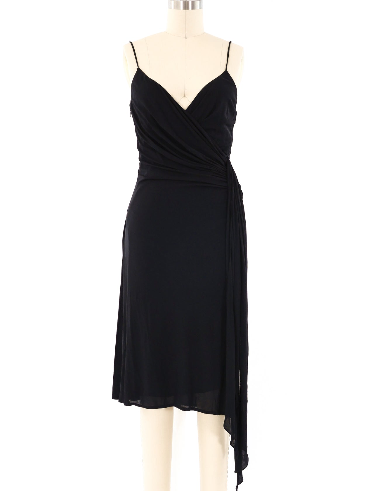 Alexander McQueen Draped Jersey Tank Dress
