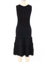 Chanel Mixed Knit Tank Dress Dress arcadeshops.com