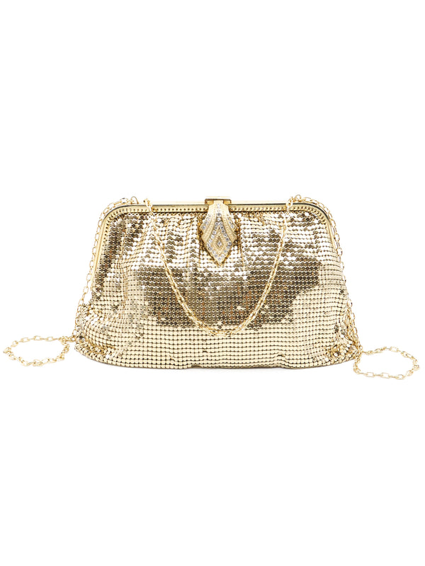Whiting and Davis Metal Mesh Shoulder Bag Accessory arcadeshops.com