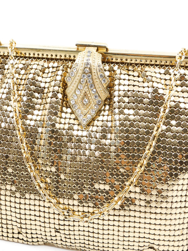 Whiting and Davis Metal Mesh Shoulder Bag Accessory arcadeshops.com