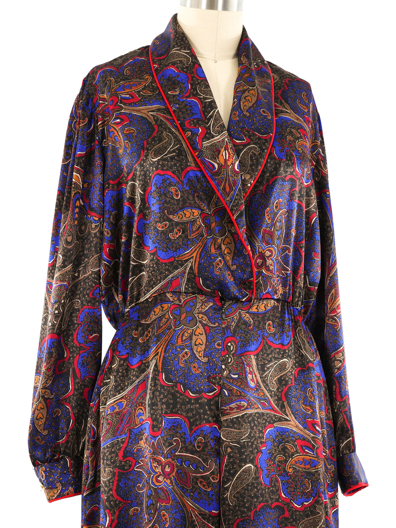 Bill Blass Paisley Jumpsuit Jumpsuit arcadeshops.com