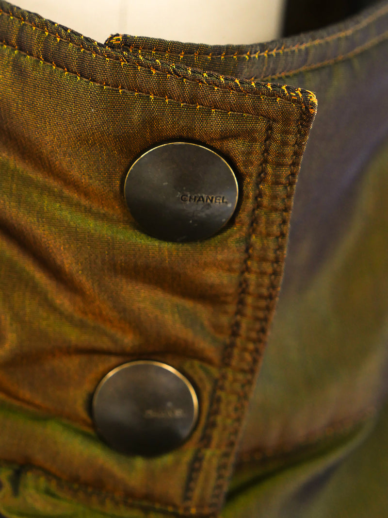 Chanel Iridescent Anorak Jacket Jacket arcadeshops.com