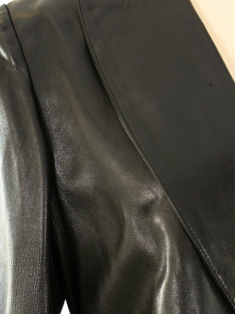 Alaia Leather Motorcycle Ensemble Suit arcadeshops.com