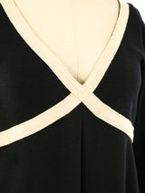 Rudi Gernreich Black Knit Maxi Dress Dress arcadeshops.com