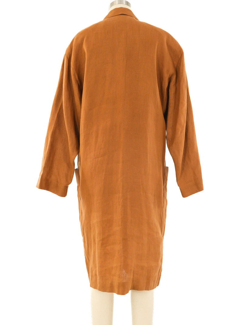 Escada Oversized Linen Jacket Jacket arcadeshops.com